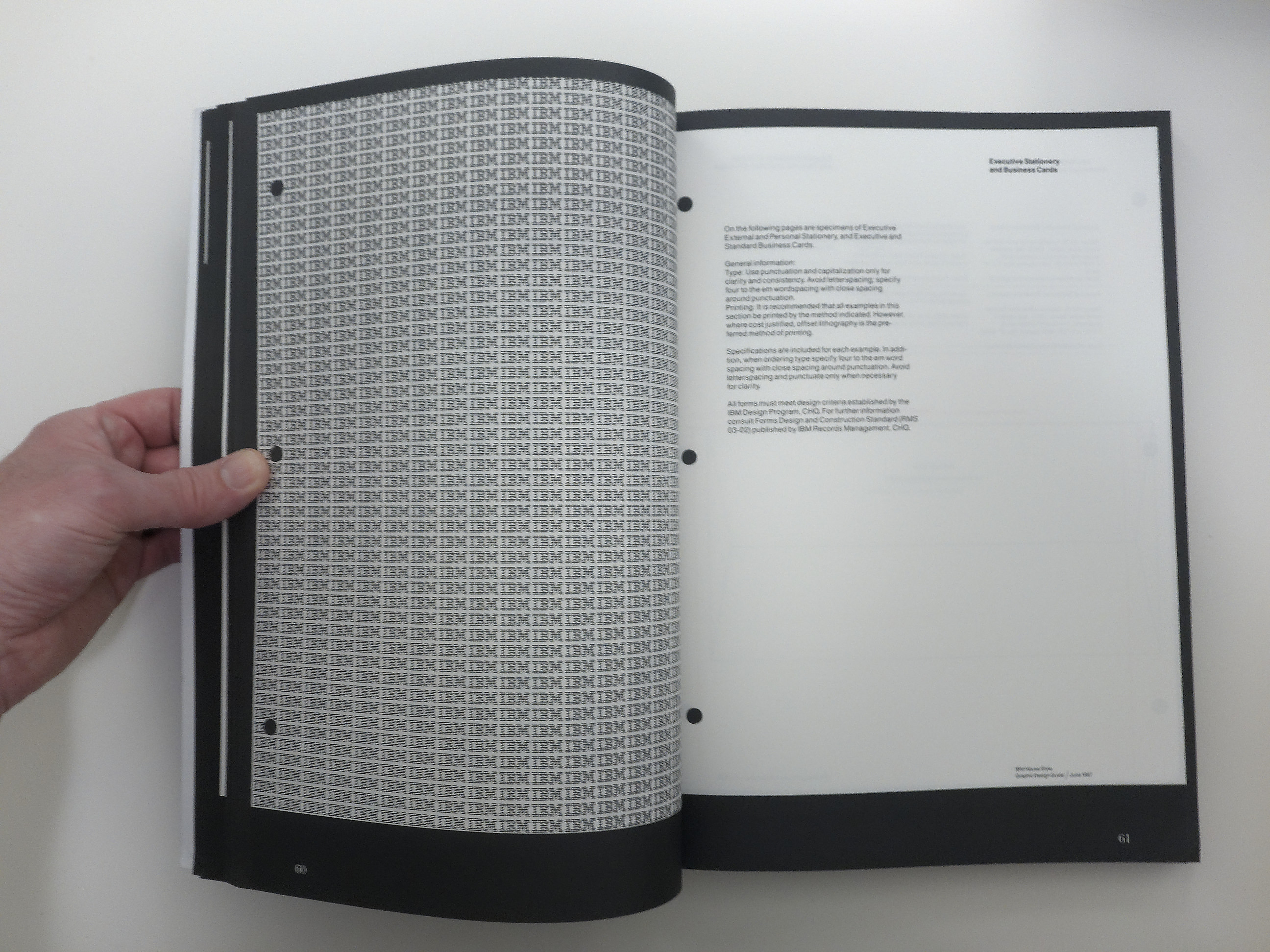 IBM Graphic Standards Manual reprint | Paul Rand: Modernist Master 